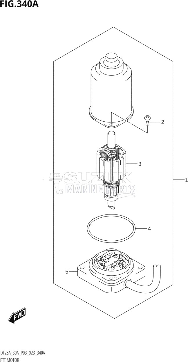 PTT MOTOR (DF25AT,DF25ATH,DF30AT,DF30ATH)