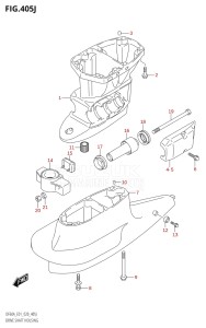 04004F-040001 (2020) 40hp E34-Italy (DF40AST) DF40A drawing DRIVE SHAFT HOUSING (DF60AVT:E01,DF60AVT:E40)