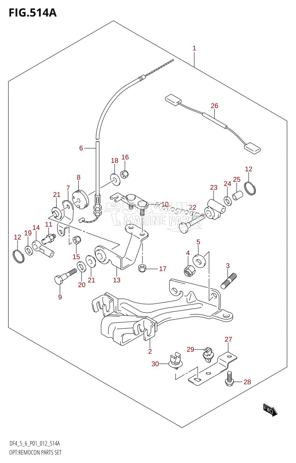 OPT:REMOCON PARTS SET