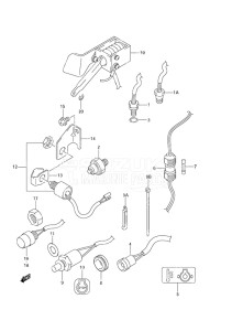 Outboard DF 25 drawing Switch