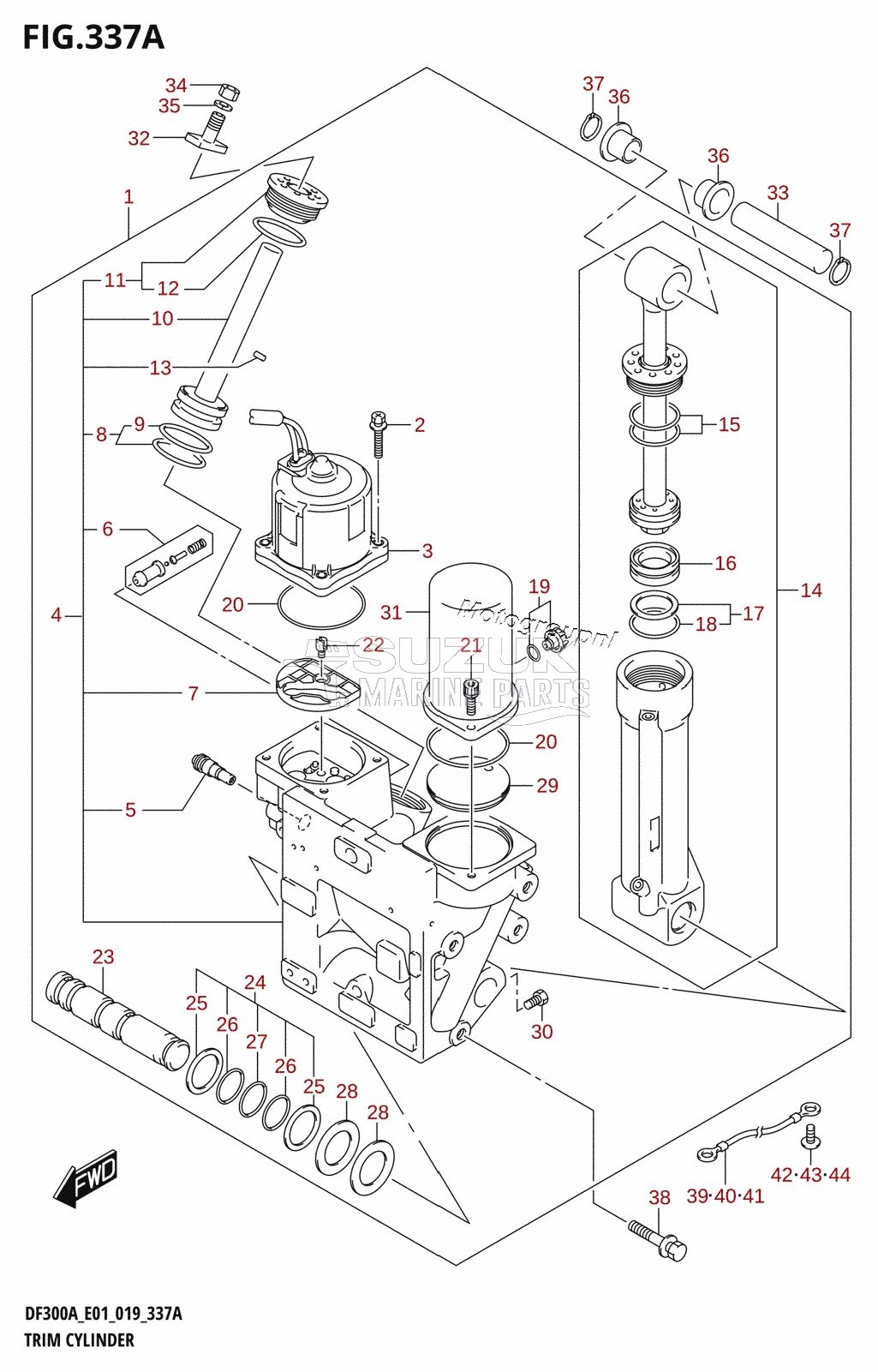 TRIM CYLINDER