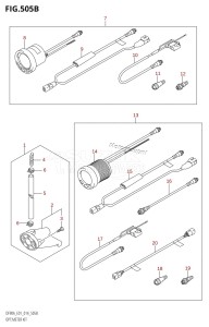 DF80A From 08002F-410001 (E01 E40)  2014 drawing OPT:METER KIT (DF70A:E40)