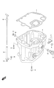 DF 115A drawing Oil Pan