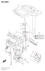 DT9.9A From 00993K-710001 (P36 P40)  2017 drawing SWIVEL BRACKET (DT15A:P81)