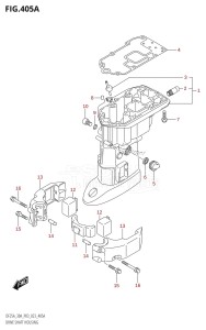 DF25A From 02504F-040001 (P03)  2020 drawing DRIVE SHAFT HOUSING (DF25A)