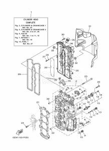 F130AETX drawing CYLINDER--CRANKCASE-2