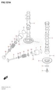 DF50A From 05003F-040001 (E01)  2020 drawing CAMSHAFT