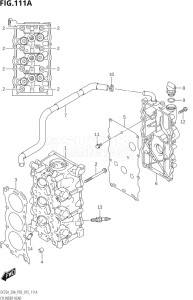 02504F-510001 (2005) 25hp P03-U.S.A (DF25A  DF25AQ  DF25AR  DF25AT  DF25ATH) DF25A drawing CYLINDER HEAD