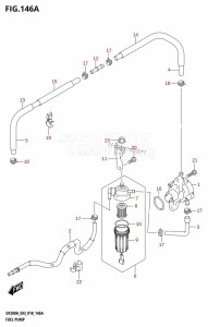 DF200A From 20003F-810001 (E03)  2018 drawing FUEL PUMP