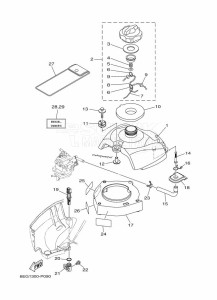 F2-5BMHS drawing CARBURETOR