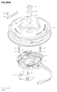 DT15 From 01501-151001 (E01 E13 E40)  2001 drawing MAGNETO