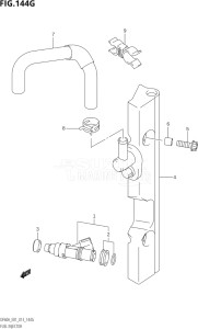 06002F-310001 (2013) 60hp E01 E40-Gen. Export 1 - Costa Rica (DF60A  DF60AQH  DF60ATH) DF60A drawing FUEL INJECTOR (DF60A:E01)