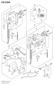 DF150A From 15003F-910001 (E03)  2019 drawing OPT:KEY LESS START