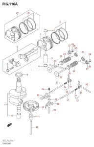 DF2.5 From 00251F-880001 (P03)  2008 drawing CRANKSHAFT