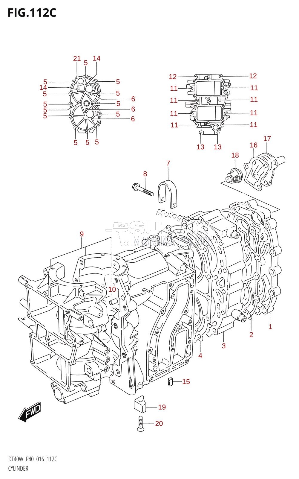 CYLINDER (DT40WR:P40)