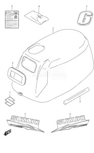 DF 6 drawing Engine Cover