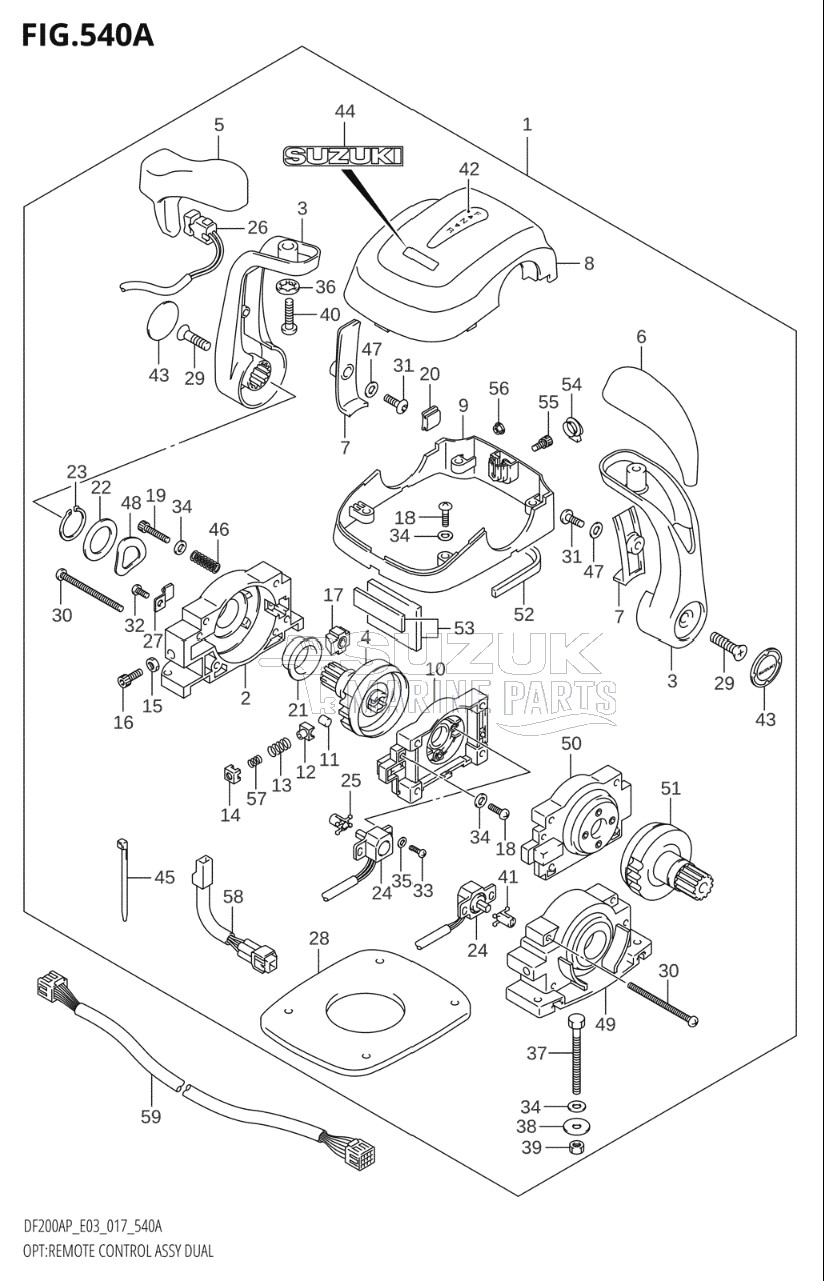 OPT:REMOTE CONTROL ASSY DUAL