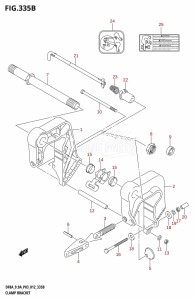 DF9.9A From 00994F-610001 (P01)  2016 drawing CLAMP BRACKET (DF8AR:P03)