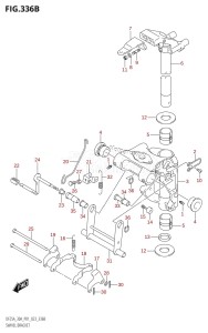 DF30A From 03003F-140001 (P01)  2021 drawing SWIVEL BRACKET (DF25AR,DF30AR)