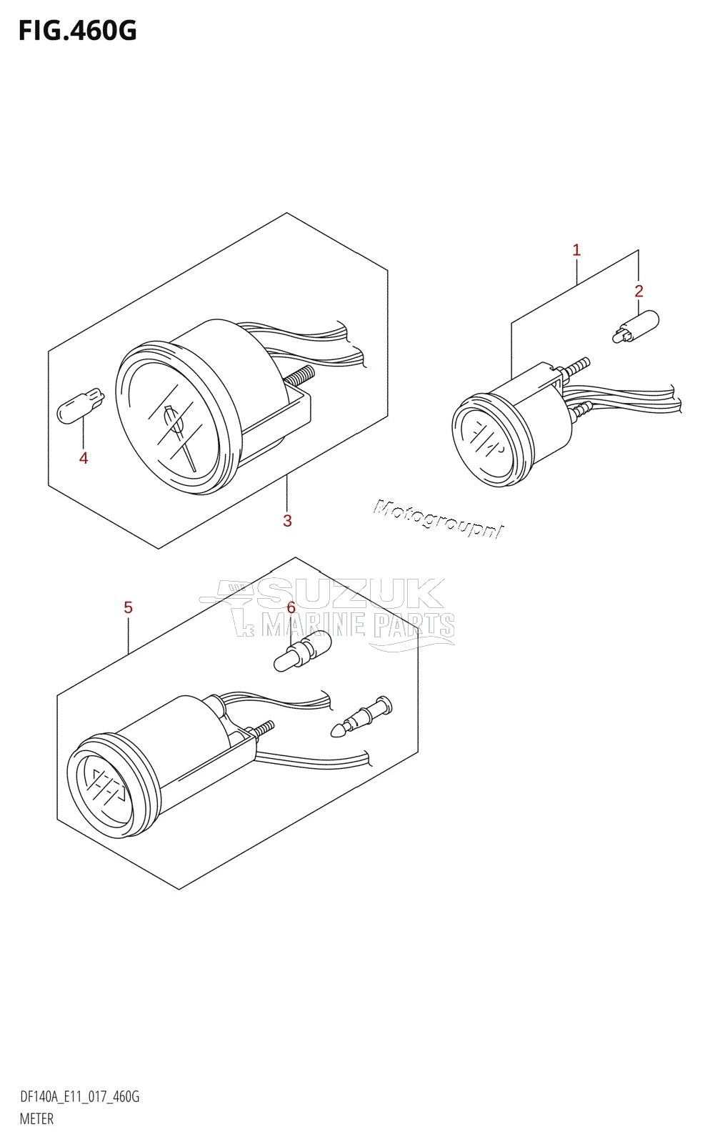 METER (DF140AT:E40)