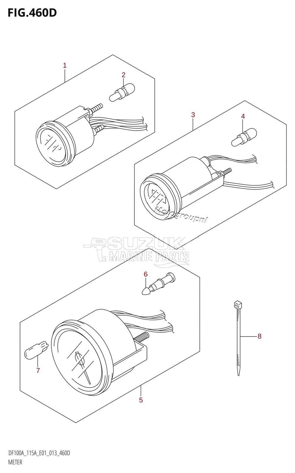 METER (DF115AT:E40)