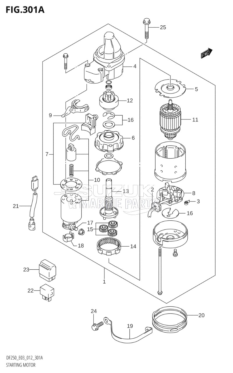 STARTING MOTOR