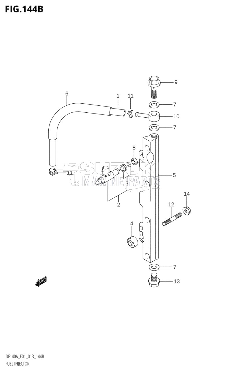 FUEL INJECTOR (DF140AT:E40)