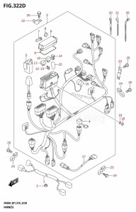 DF40A From 04003F-610001 (E01 E34)  2016 drawing HARNESS (DF40AST:E34)