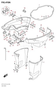 DF175T From 17502F-610001 (E01 E40)  2016 drawing SIDE COVER (DF150T:E01)