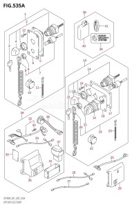 DF200A From 20003F-040001 (E01 E40)  2020 drawing OPT:KEY LESS START