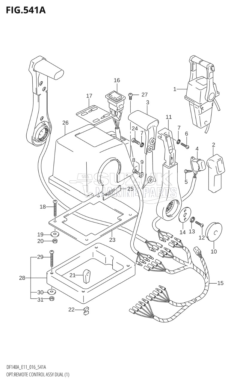 OPT:REMOTE CONTROL ASSY DUAL (1)