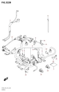 DF9.9B From 00995F-410001 (P03)  2014 drawing HARNESS (DF9.9BR:P03)