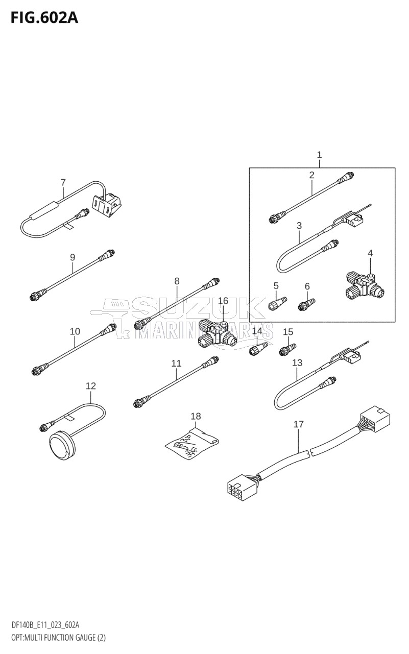 OPT:MULTI FUNCTION GAUGE (2) (022)