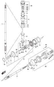 DF 175AP drawing Transmission