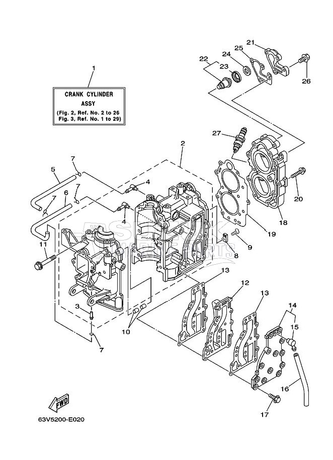 CYLINDER--CRANKCASE