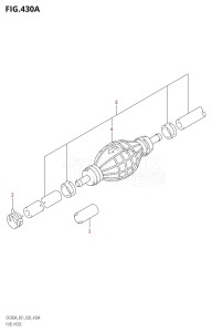 DF200A From 20003F-040001 (E01 E40)  2020 drawing FUEL HOSE