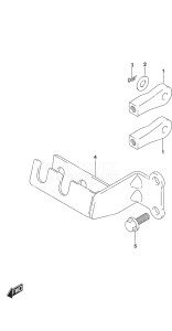 Outboard DF 9.9A drawing Remcon Cable Holder w/Remote Control