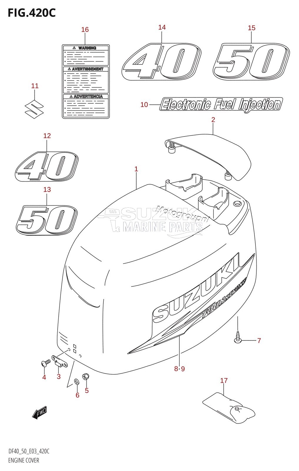 ENGINE COVER (K10)