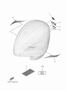 XF425NSA-2018 drawing STICKER--TOOLS