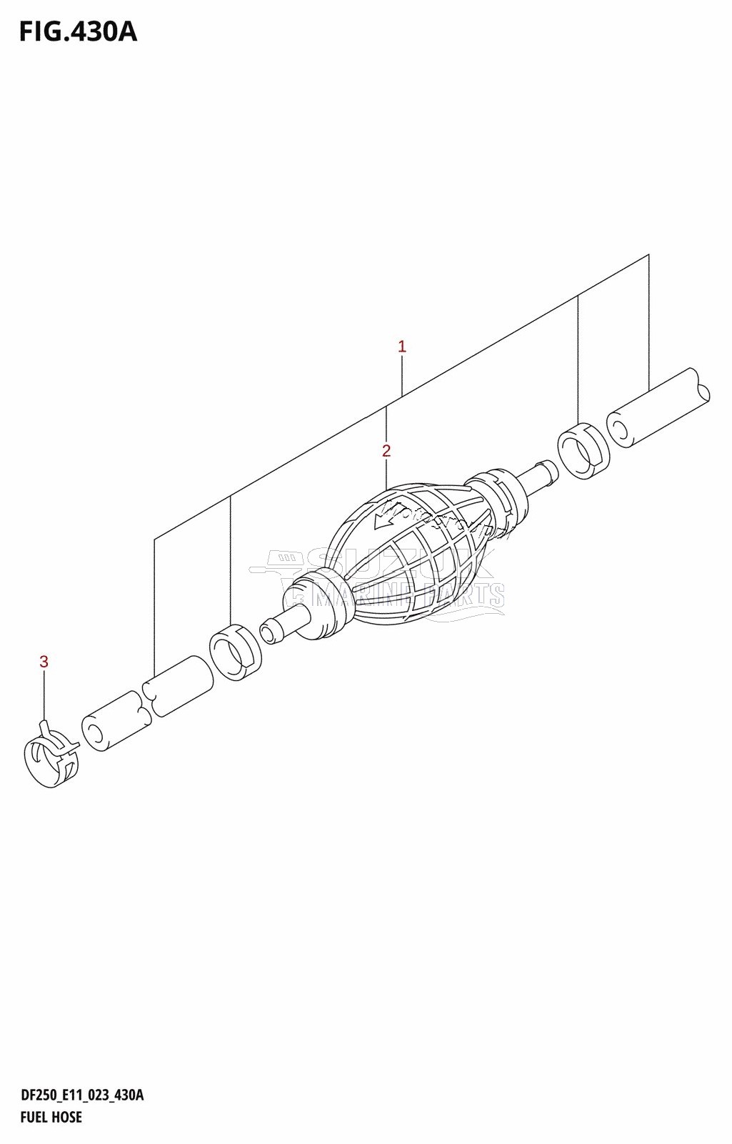 FUEL HOSE (E01,E11,E40)