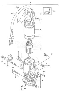 DT 140 drawing Power Unit (1990 to 1995)