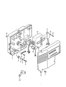 Outboard DT 85 drawing Electrical