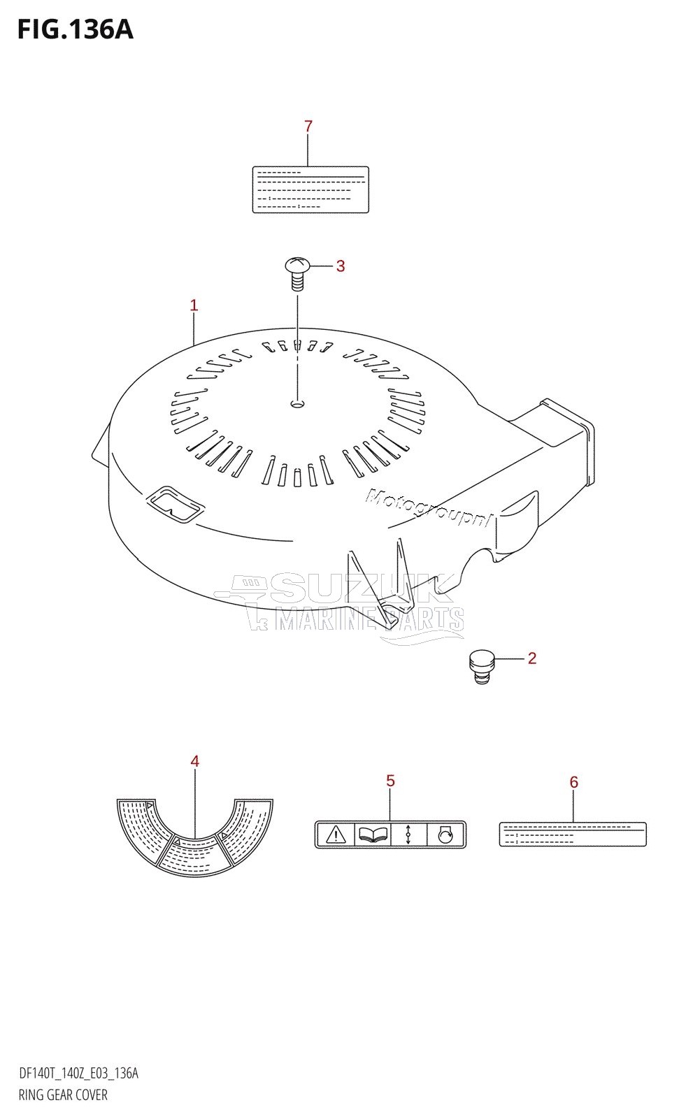 RING GEAR COVER