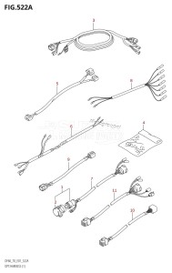 DF70 From 07001F-151001 (E01 E40)  2001 drawing OPT:HARNESS (1)