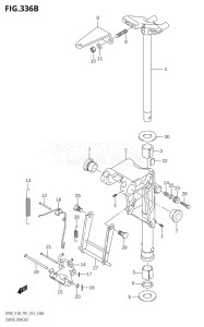 00801F-910001 (2019) 8hp P01-Gen. Export 1 (DF8A  DF8AR) DF8A drawing SWIVEL BRACKET (DF8AR:P01)