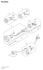 DT25 From 02503K-910001 (P36-)  2019 drawing OPT:METER (E-STARTER)