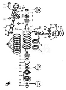 L250AET drawing CRANKSHAFT--PISTON