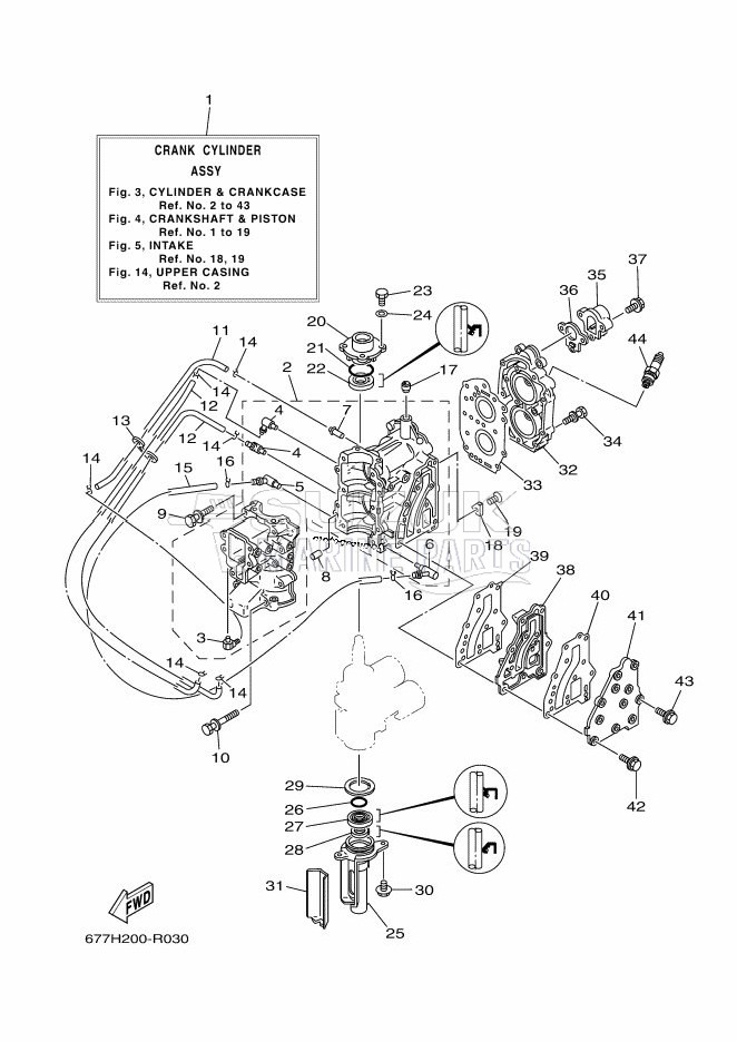 CYLINDER--CRANKCASE