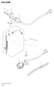 DT25 From 02503K-410001 (P36-)  2014 drawing SWITCH (DT30:P40)