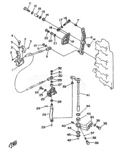 225AETO drawing THROTTLE-CONTROL